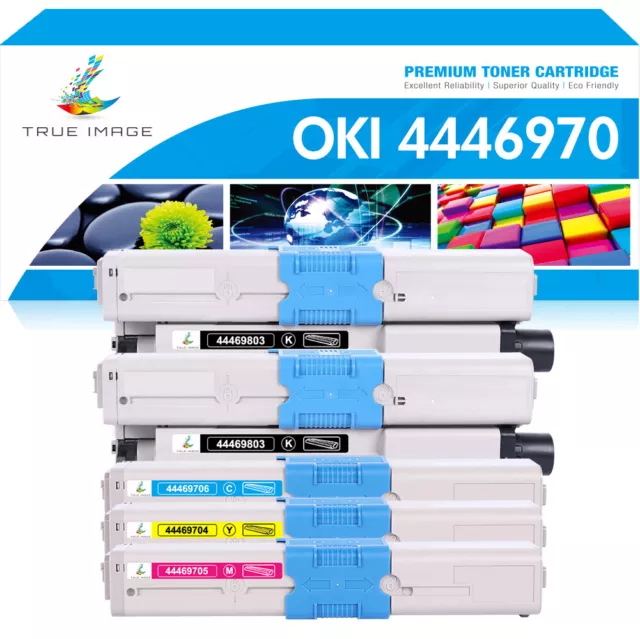 SET 5x XXL TONER für OKI C31ODN C330DN C33IDN C5IODN C511DN C530DN C531DN