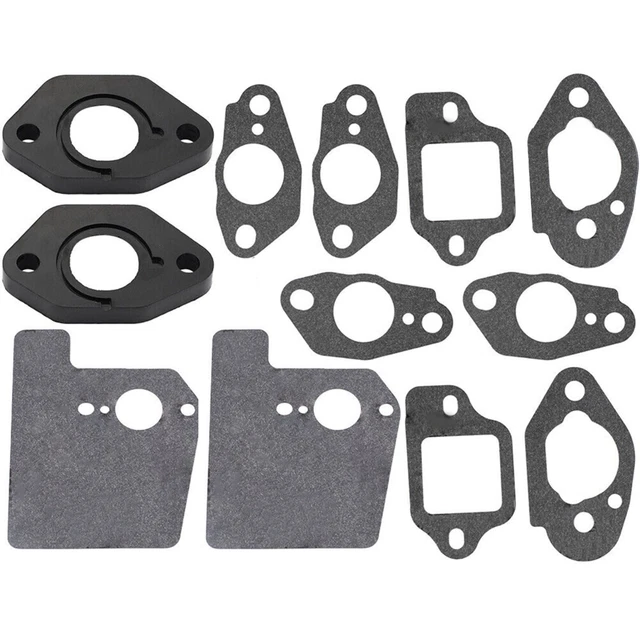 Zubehör Dichtung GSV190 Gartengeräte Outdoor Vergaser-Isolator 12 Stück