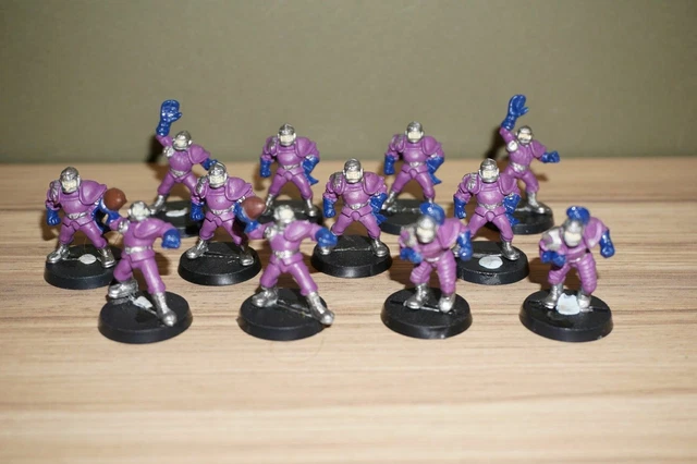 Figurines Warhammer Blood Bowl - Blitzer, Ogre, Humains Reikland Reiver (occasion, Peintes)