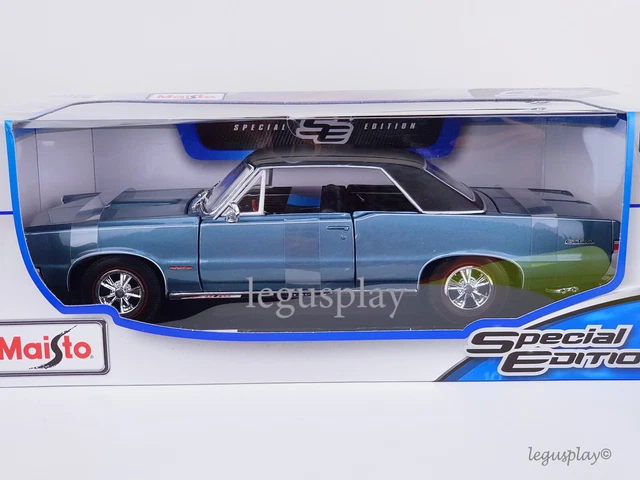 CAR MAISTO 1965 Pontiac Gto Echelle 1 18 Moul sous Pression