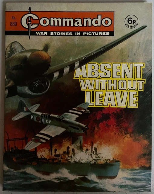 COMMANDO COMIC ISSUE no. 880 - Absent Without Leave £2.24 - PicClick UK