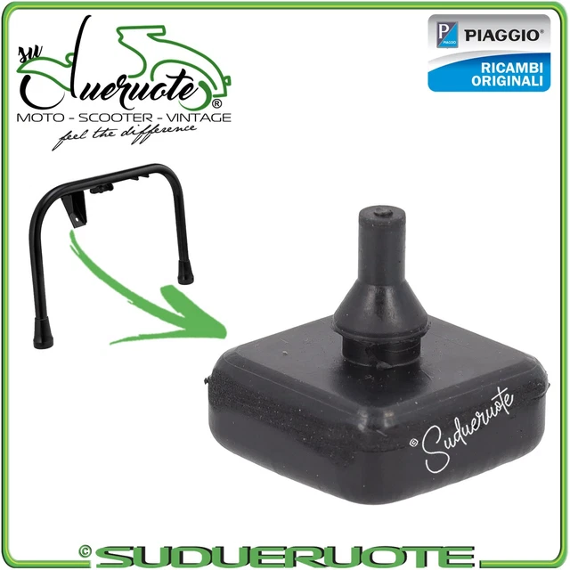 TAMPONE GOMMINO BATTUTA CAVALLETTO PER PIAGGIO MP3 125 250 300 - Foto 5