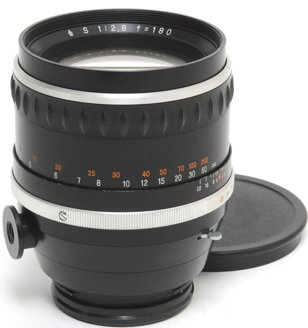 Lente Zeiss de Jena S 2,8/180 mm para Pentacon Six Kiev 60 Exakta 66 NO PROBADO