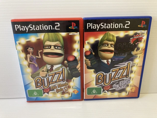 Jeu PS2 Buzz ! The Music Quiz - Version Française - Complet - Bon état