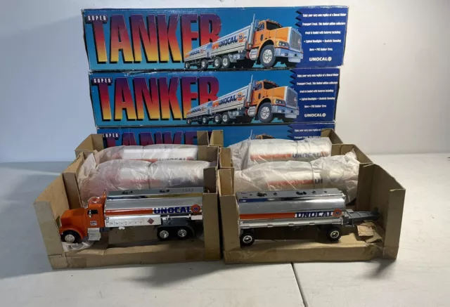 Lot of 3 Unocal 76 Super Tanker 1995 Collectors Truck Limited Edition New in Box
