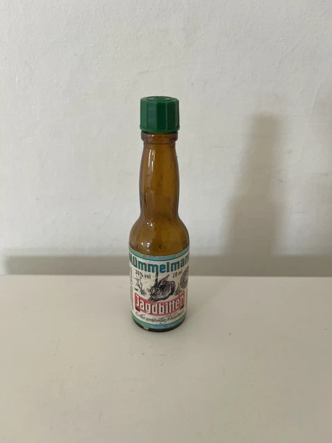 Vintage Mümmelmann Jagdbitter  Empty Miniature Collectible Bitter