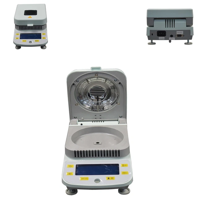 110V DSH-50-10 Lab Moisture Analyzer Precision Halogen Heating Rapid Continuous