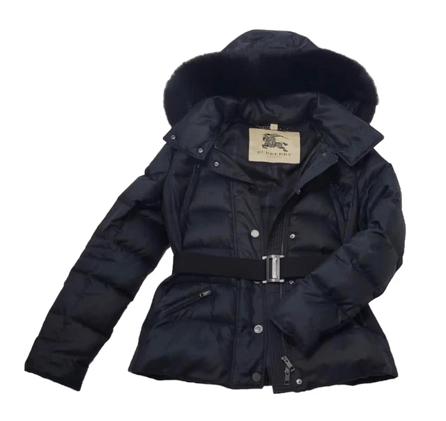 Burberry baughton quilted coat dark elderberry cheap