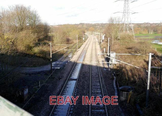 Photo  Railway Line At Kirkstall After The Flood 3 Days After The River Aire Flo