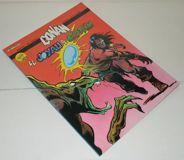 2 BD album CONAN LE BARBARE ARTIMA Color MARVEL GEANT Comics 1984 vintage 3