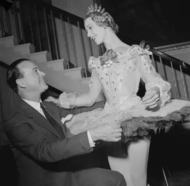 South African Ballet Dancer Nadia Nerina Backstage 1960 OLD PHOTO