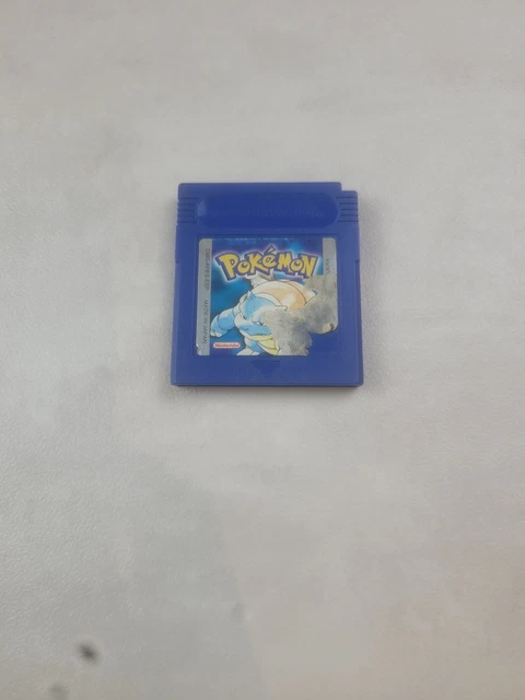 Pokémon Version Bleue Sur Game Boy - Cartouche PAL - Bon état - Nintendo