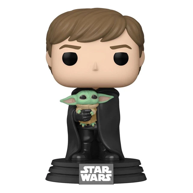 Luke With Grogu (482): Mandalorian: Star Wars Pop Vinyl