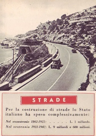 OPERE DEL FASCISMO - Strade