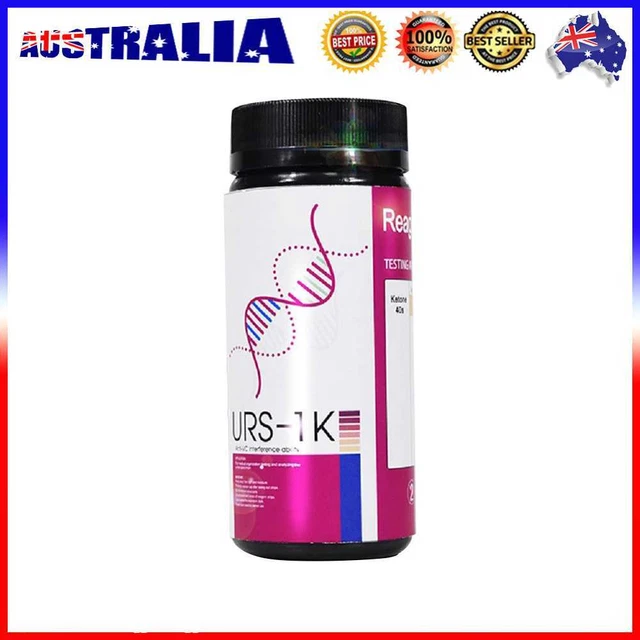 100X KETONE TEST Strips for Urinalysis Reagent Urine Diet Body Weight