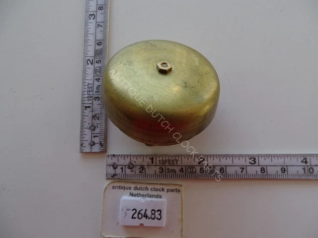 Double Bell For Sss Clockwork In Schmid Mantel Clock, Neuchatel Or Neuchateloise Double Bell For Sss Clockwork In Schmid Mantel Clock, Neuchatel Or Neuchateloise