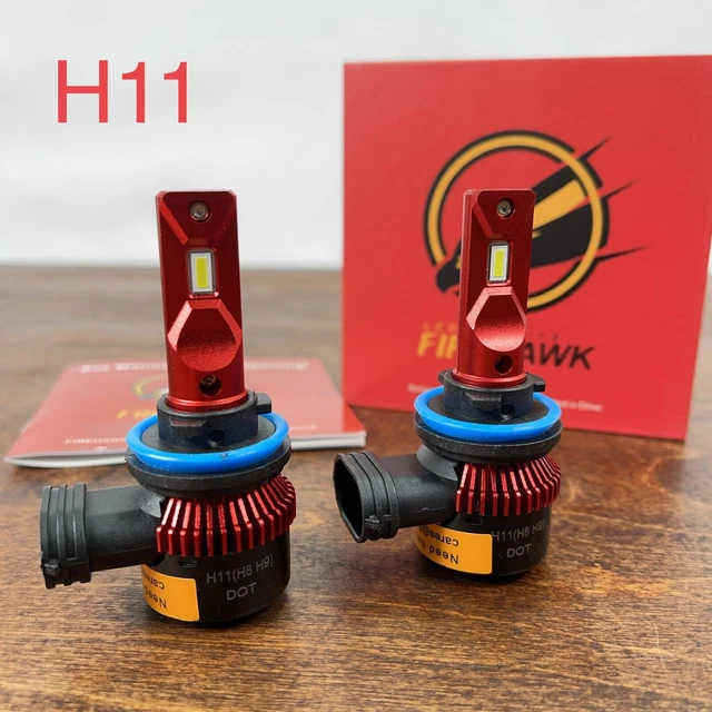 US H11 LED Headlight High or Low Beam Bulbs 360000LM Xenon 6500K White