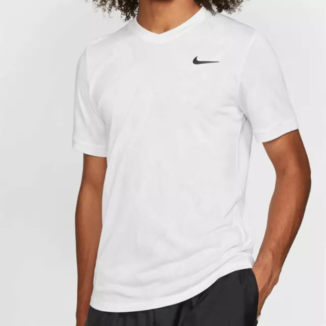 Nike Court Dry Challenger Tennis Shirt - adult S slim fit Nike BV0766-100
