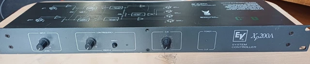 EV XP200A SYSTEM Controller - Electro Voice Speaker Sub Crossover
