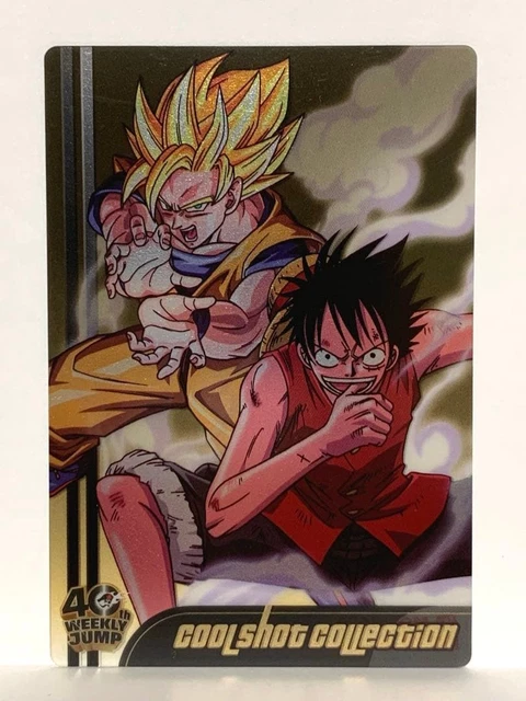 DRAGON BALL Z One Piece Card 40th Jump Anniversary Japanese