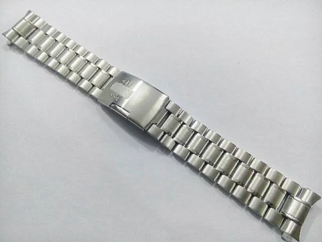 High Quality Solid Stainless Steel Watch Strap Mens Metal Band 20/22mm for Omega