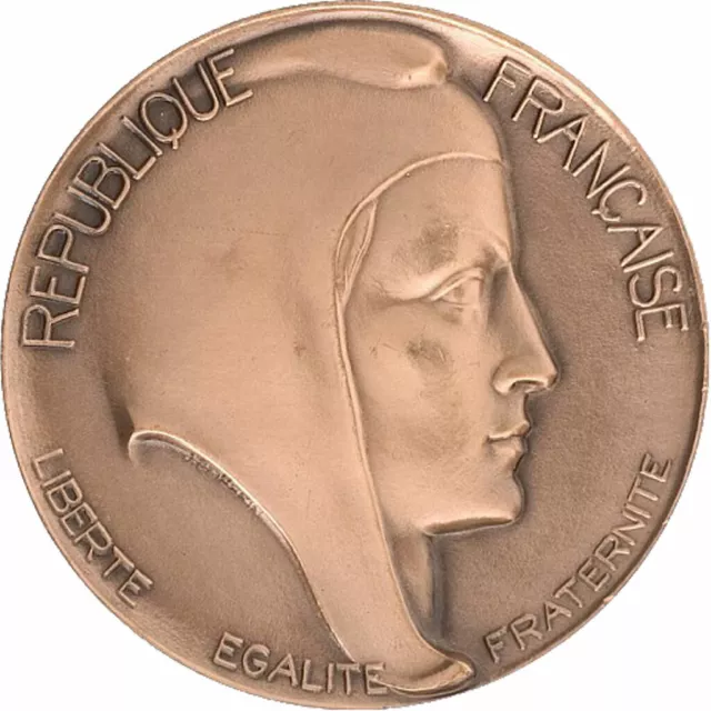 [#87775] France, Medal, The Fifth Republic, Arts & Culture, MS, Bro, nze