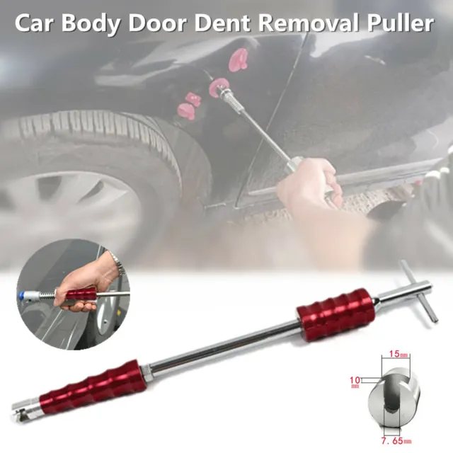 Car Body Door Dent Removal Puller Slide Hammer Lifter T bar Repair Tool Alloy