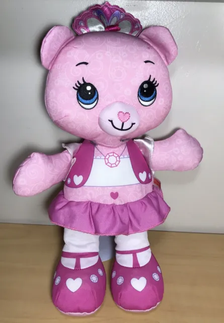 2011 Fisher Price Plush 16" Pink Princess Doodle Bear Doll
