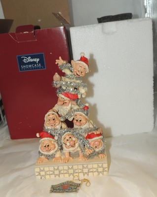 disney traditions seven dwarfs precarious pyramid figurine