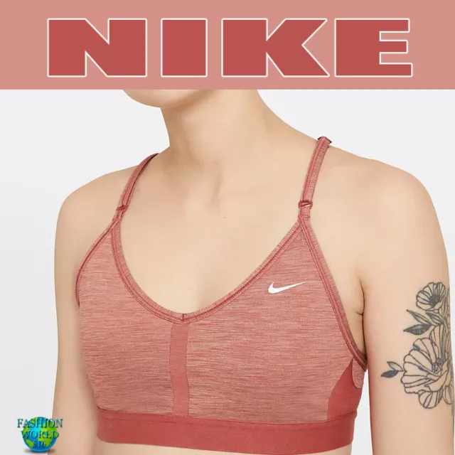 Nike Indy Womens Light-Support Padded V-Neck Sports Bra