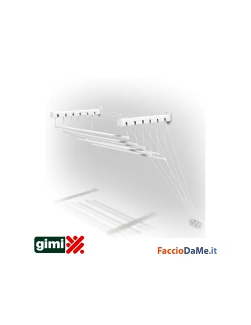 Gimi mod Vip40 stendino stendibiancheria verticale a colonna cm 70x70x168h