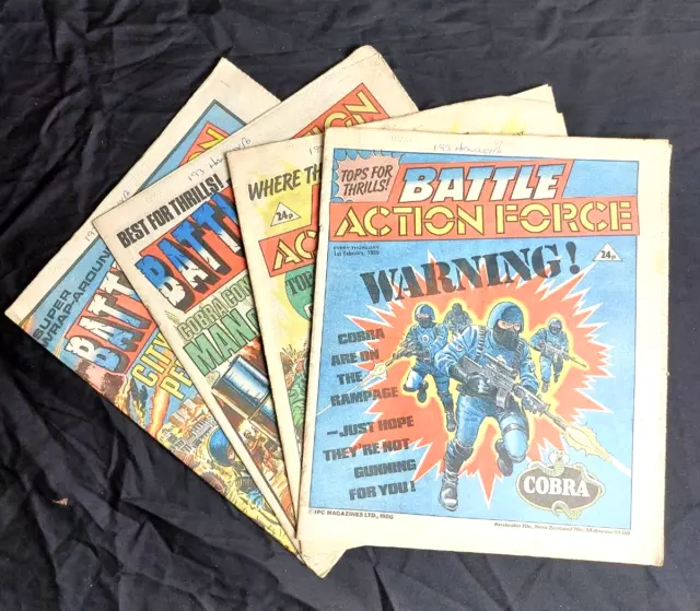 Battle Action Force Comic February 1986 Complete Month