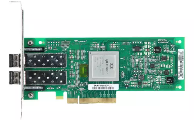 DELL CARTE RESEAU 0MFP5T QLE2562-DEL FC Double Port 8Gbps Pcie