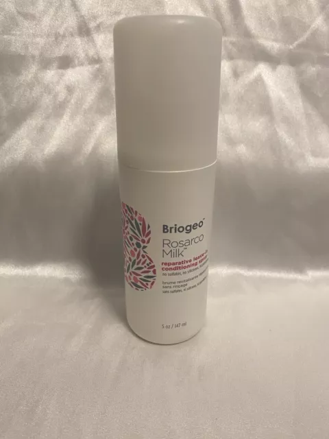 Briogeo Rosarco Milk Reparative Leave In Conditioning Spray 5 Oz NEW