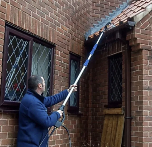 WOLF TELESCOPIC LANCE Pressure Washer RocwooD Sky Reacher 4 Metre up to