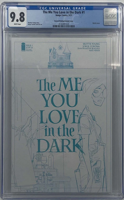 The Me You Love in the Dark #1 | 2ND Print | 1:20 Ratio Variant | CGC 9.8