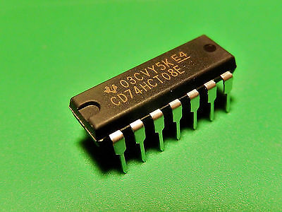 5.5V CD74HCT123E By TEXAS INSTRUMENTS 74HCT123 74HCT CMOS DIP16 