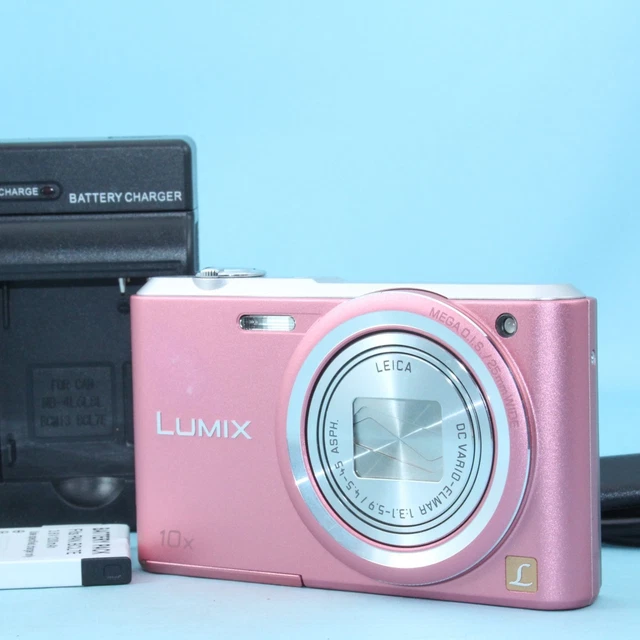 PANASONIC LUMIX DMC-SZ3 Pink Compact Digital Camera Tested from