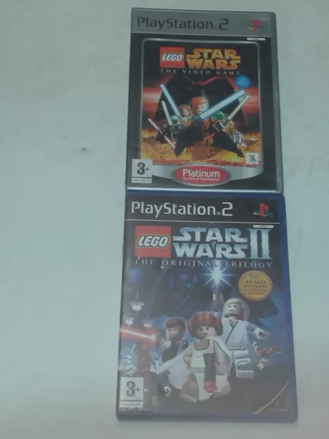 lego star wars 1 (il videogioco) e 2 (trilogia) pacchetto ps2 VELOCE post lo stesso giorno