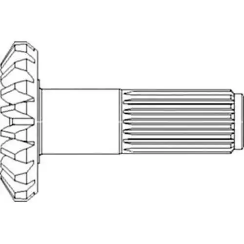 Horizontal Unloading Auger Drive Gear Shaft-Pinion fits John Deere 9660 STS