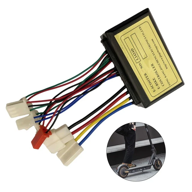 Controller Motore 18A 10 Fili Per Scooter Elettrico Hitway H5 - Ricambio Metallo Con Faro (Tipo B) - 6