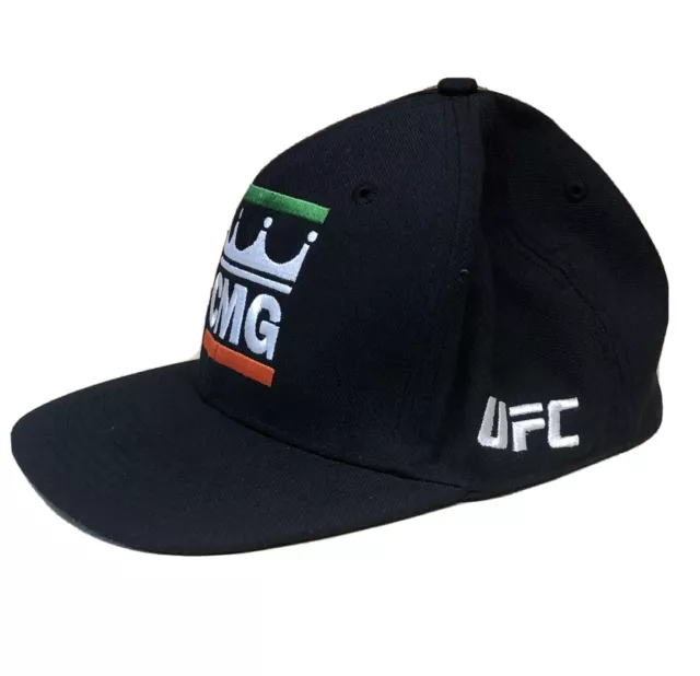 Conor McGregor UFC Hat Cap Snapback Reebok CMG Black Adjustable One Size 3