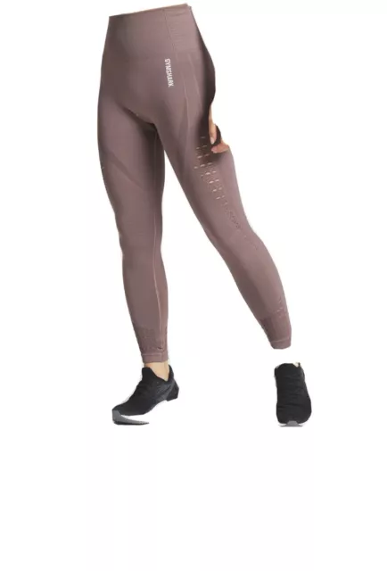 GYMSHARK ENERGY SEAMLESS Leggings Rose Taupe Medium £27.00 - PicClick UK