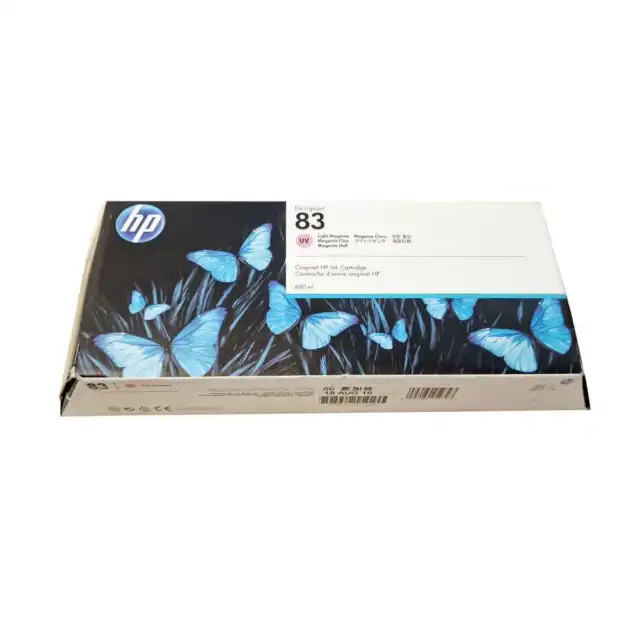 HP Patrone Nr. 83 UV Light Magenta C4945A 680ml Designjet 5000 OVP 2019