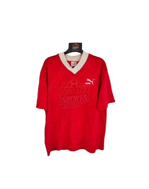 Maillot de football vintage domicile CMDP N°4 années 1990
