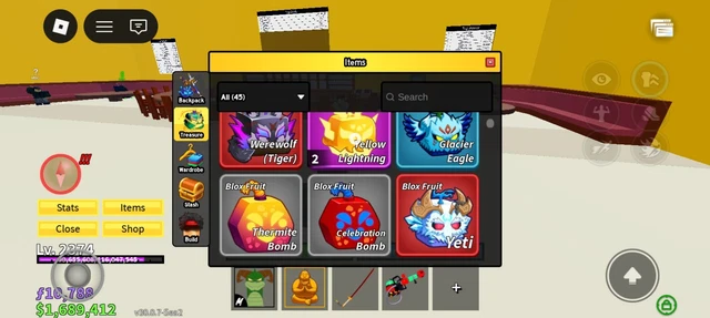 Compte Roblox Blox Fruit – Jeu Combat PC – Compte Neuf