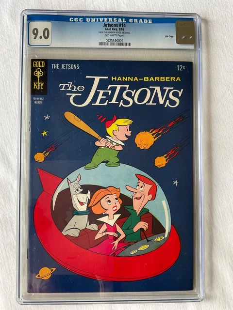 comic The Jetsons #14 CGC 9.0 Rare File Copy from the Random House Archives 1965