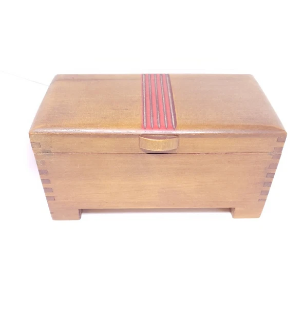 Lador Music Box Swiss Movement. 6.25" X 3.25 X 3 "