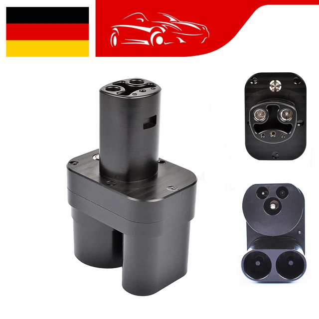 CCS 2 combo tipo 2 adattatore convertitore di carica per Tesla Model S, 3, X, Y CCS2 500-1000V