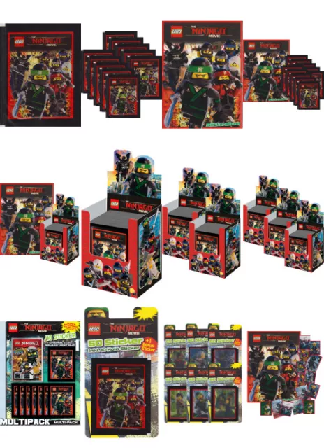Blue Ocean - Lego Ninjago Movie - Sticker - Display, Album, Tüten aussuchen